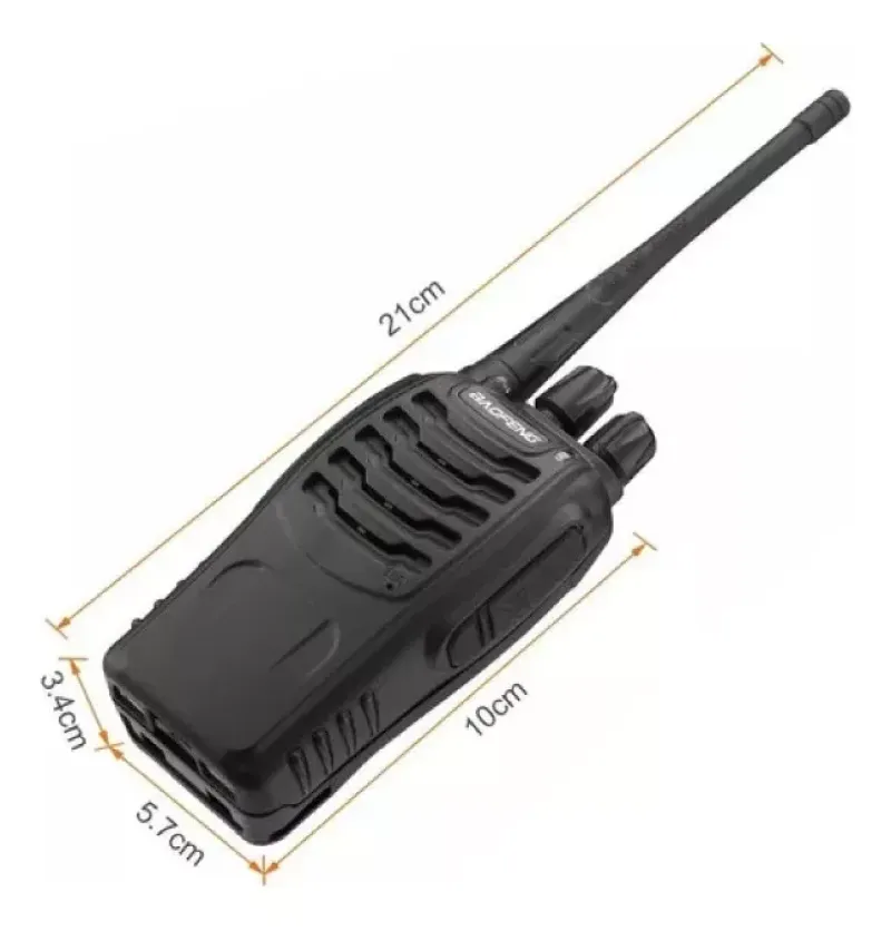 Comprar Radios Walkie Talkie Baofeng Bf888s en Electroshopy - Ángulo 2